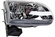 2003 Toyota Tacoma - 4-Piece Kit Driver and Passenger Side Halogen Headlight, With bulb(s), OE Replacement,  Includes (2) Corner Light and (2) Headlight