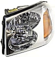 2-Piece Kit Driver Side Halogen Headlight, With bulb(s), OE Replacement, Includes (1) Corner Light and (1) Headlight