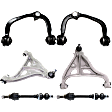 6-Piece Kit Suspension Kit, Includes (4) Control Arm and (2) Sway Bar Link