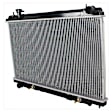 2-Piece Kit Radiator, 3.5L, 6Cyl, Includes (1) Radiator and (1) Cooling Fan Assembly