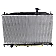 3-Piece Kit Radiator, 1.6L, 4Cyl, Includes (1) Radiator and (2) Cooling Fan Assembly