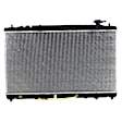 3-Piece Kit Radiator, 2.4L, 4Cyl, Includes (1) Radiator, (1) Cooling Fan Assembly and (1) Coolant Reservoir