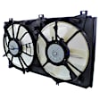 3-Piece Kit Radiator, 2.4L, 4Cyl, Includes (1) Radiator, (1) Cooling Fan Assembly and (1) Coolant Reservoir