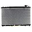 3-Piece Kit Radiator, 2.4L, 4Cyl, Includes (1) Radiator, (1) Cooling Fan Assembly and (1) Coolant Reservoir