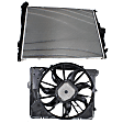 2-Piece Kit Radiator, 3.0L, 6Cyl, Includes (1) Radiator and (1) Cooling Fan Assembly
