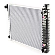 3-Piece Kit Radiator, 4.3L, 6Cyl, Includes (1) Radiator, (1) Cooling Fan Assembly and (1) Coolant Reservoir