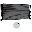 2-Piece Kit Radiator, 2.0L, 4Cyl, Includes (1) Radiator and (1) Coolant Reservoir