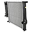 3-Piece Kit Radiator, 1.9L, 4Cyl, Includes (1) Radiator, (1) Cooling Fan Assembly and (1) Coolant Reservoir