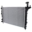 3-Piece Kit Radiator, 3.6L, 6Cyl, Includes (1) Radiator, (1) Cooling Fan Assembly and (1) Coolant Reservoir