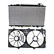 2-Piece Kit Radiator, 3.5L, 6Cyl, Includes (1) Radiator and (1) Cooling Fan Assembly
