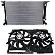 2-Piece Kit Radiator, 2.0L, 4Cyl, Includes (1) Radiator and (1) Cooling Fan Assembly