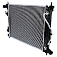 2-Piece Kit Radiator, 1.6L, 4Cyl, Includes (1) Radiator and (1) Cooling Fan Assembly