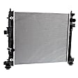 2-Piece Kit Radiator, 2.5L, 4Cyl, Includes (1) Radiator and (1) Cooling Fan Assembly