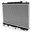 4-Piece Kit Radiator, 2.2L, 4Cyl, Includes (1) Radiator, (2) Cooling Fan Assembly and (1) Coolant Reservoir