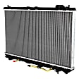 3-Piece Kit Radiator, 3.0L, 6Cyl, Includes (1) Radiator and (2) Cooling Fan Assembly