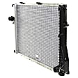 3-Piece Kit Radiator, Includes (1) Radiator, (1) Cooling Fan Assembly and (1) Coolant Reservoir