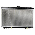 3-Piece Kit Radiator, 2.4L, 4Cyl, Includes (1) Radiator, (1) Cooling Fan Assembly and (1) Coolant Reservoir