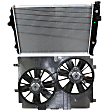 2-Piece Kit Radiator, 5.7L, 8Cyl, Includes (1) Radiator and (1) Cooling Fan Assembly