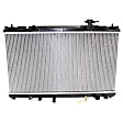3-Piece Kit Radiator, 2.4L, 4Cyl, Includes (1) Radiator, (1) Cooling Fan Assembly and (1) Coolant Reservoir