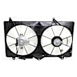 2003 Toyota Camry - 3-Piece Kit Radiator, Heavy Duty Cooling, Japan Built Vehicle, 2.4L 4Cyl,  Includes (1) Radiator, (1) Cooling Fan Assembly, and (1) Coolant Reservoir