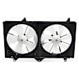 2003 Toyota Camry - 3-Piece Kit Radiator, Heavy Duty Cooling, Japan Built Vehicle, 2.4L 4Cyl,  Includes (1) Radiator, (1) Cooling Fan Assembly, and (1) Coolant Reservoir