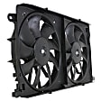2-Piece Kit Radiator, Includes (1) Radiator and (1) Cooling Fan Assembly
