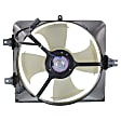 4-Piece Kit Radiator and A/C Condenser Fan Driver and Passenger Side, 6 Cyl 3.0L, Coupe/Sedan, Single fan, Includes (1) Radiator, (2) Cooling Fan Assembly, and (1) Coolant Reservoir