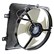 4-Piece Kit Radiator and A/C Condenser Fan Driver and Passenger Side, 6 Cyl 3.0L, Coupe/Sedan, Single fan, Includes (1) Radiator, (2) Cooling Fan Assembly, and (1) Coolant Reservoir