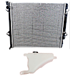 2003-2009 Lexus GX470 - 2-Piece Kit Radiator, 4.7L, 8Cyl, Includes (1) Radiator and (1) Coolant Reservoir
