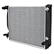 3-Piece Kit Radiator, 3.2L, 6Cyl, Includes (1) Radiator, (1) Cooling Fan Assembly and (1) Coolant Reservoir