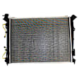 3-Piece Kit Radiator, 3.3L, 6Cyl, Includes (1) Radiator, (1) Cooling Fan Assembly and (1) Coolant Reservoir