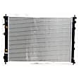 2-Piece Kit Radiator, 3.0L, 6Cyl, Includes (1) Radiator and (1) Coolant Reservoir