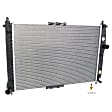 3-Piece Kit Radiator, 1.6L, 4Cyl, Includes (1) Radiator, (1) Cooling Fan Assembly and (1) Coolant Reservoir
