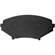 4-Wheel Set Front and Rear Brake Disc and Pad Kit, Plain Surface 5 Lugs Front-323.09 mm/Rear-300.99 mm, Includes (4) Brake Disc and (2) Brake Pad Set
