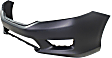 2015 Honda Accord - 2-Piece Kit Front Primed Bumper Cover, Sedan,  Includes (1) Bumper Cover and (1) Fender