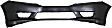 2015 Honda Accord - 2-Piece Kit Front Primed Bumper Cover, Sedan,  Includes (1) Bumper Cover and (1) Fender