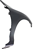 2015 Honda Accord - 2-Piece Kit Front Primed Bumper Cover, Sedan,  Includes (1) Bumper Cover and (1) Fender