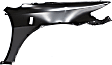 2002 Honda Accord - 2-Piece Kit Front Primed Bumper Cover, Sedan,  Includes (1) Bumper Cover and (1) Fender