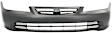 2002 Honda Accord - 2-Piece Kit Front Primed Bumper Cover, Sedan,  Includes (1) Bumper Cover and (1) Fender