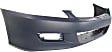 2007 Honda Accord - 2-Piece Kit Front Primed Bumper Cover, 2-Door, Coupe,  Includes (1) Bumper Cover and (1) Fender