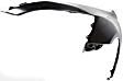 2007 Honda Accord - 2-Piece Kit Front Primed Bumper Cover, 2-Door, Coupe,  Includes (1) Bumper Cover and (1) Fender