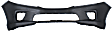 2-Piece Kit, Front, Driver Side Fender, Includes (1) Bumper Cover and (1) Fender