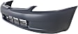 2-Piece Kit, Front Primed Bumper Cover, Sedan, CAPA Certified, Includes (1) Bumper Cover and (1) Fender