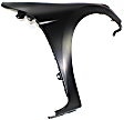 2010 Honda Accord - 2-Piece Kit Front, Passenger Side Fender, Coupe, CAPA Certified Includes (1) Bumper Cover and (1) Fender