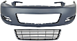 2006 Chevrolet Impala - 2-Piece Kit Front Primed Bumper Cover, CAPA Certified Includes (1) Bumper Cover and (1) Bumper Grille