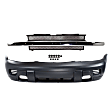 2-Piece Kit, Front Primed Bumper Cover, Includes (1) Bumper Cover and (1) Grille