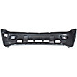 2-Piece Kit Front Upper - Primed, Lower - Textured Bumper Cover, Includes (1) Bumper Cover and (1) Grille