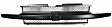 2002 Chevrolet Trailblazer LTZ - 2-Piece Kit Front Primed Bumper Cover,  Includes (1) Bumper Cover and (1) Grille