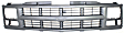 1994-1999 Chevrolet C1500 Suburban - 5-Piece Kit Grille, Painted Silver, For Models with Single Sealed Beam Headlamps, Includes (1) Grille, (2) Reflector, and (2) Turn Signal Light