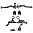 8-Piece Kit Front, Driver and Passenger Side Suspension Kit, Includes (4) Ball Joint, (2) Tie Rod End and (2) Sway Bar Link